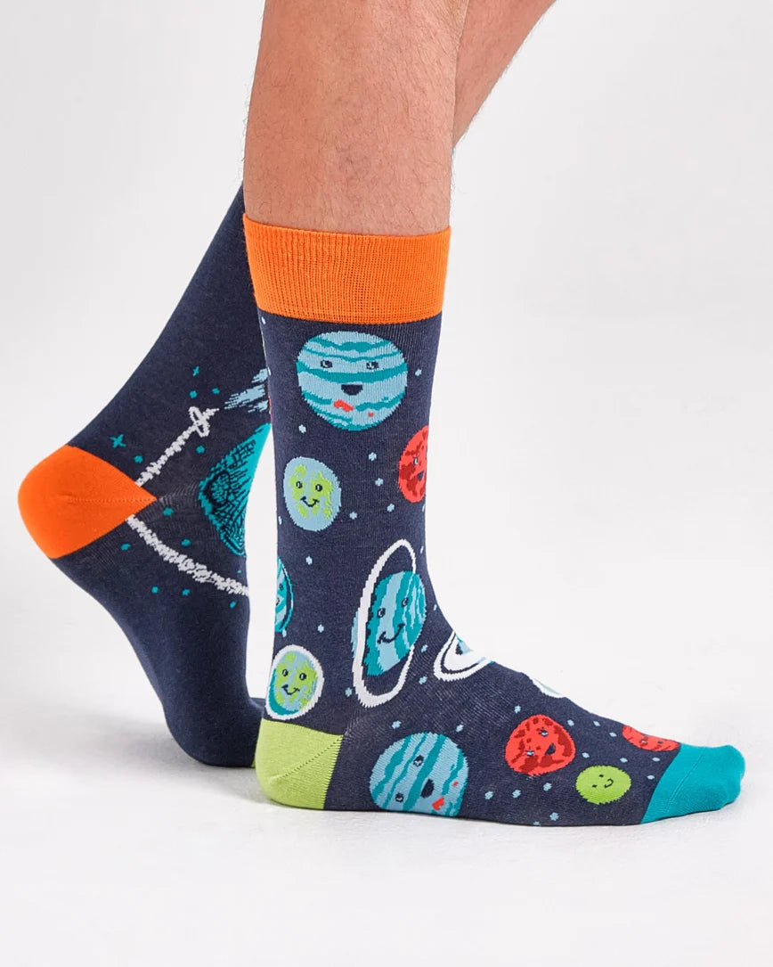 Spacecraft Vibes Mismatched Socks SCB-362