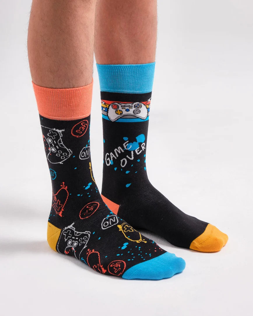 Video Game Vibes Mismatched Socks SCB-353