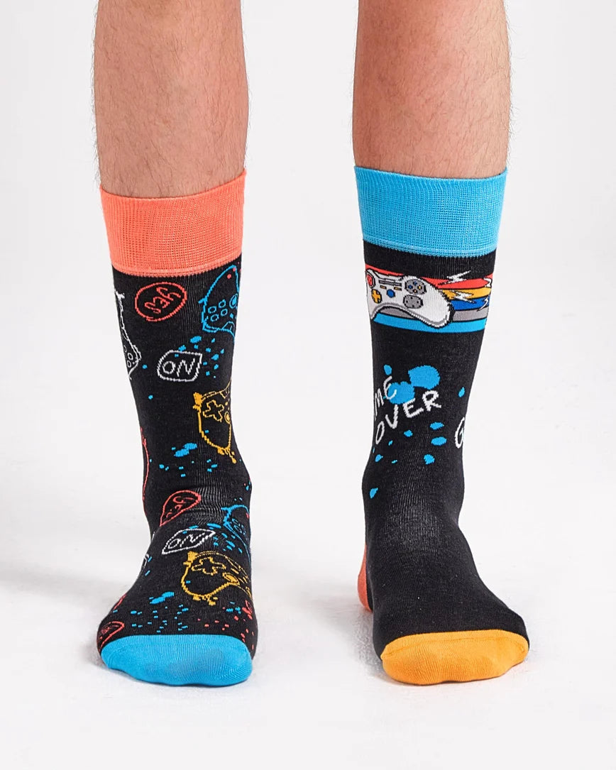 Video Game Vibes Mismatched Socks SCB-353