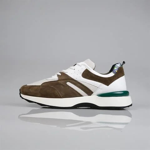Genuine Leather White Sneaker RM-1800 SCB-2839