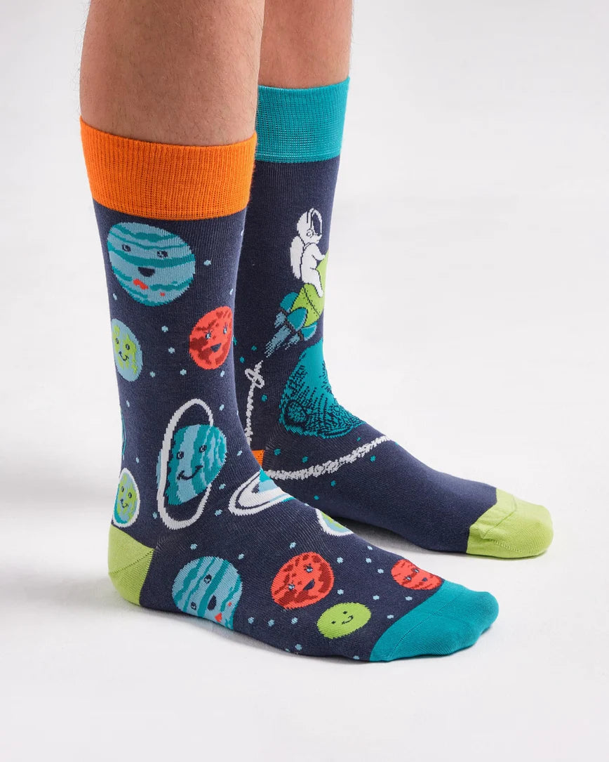 Spacecraft Vibes Mismatched Socks SCB-362