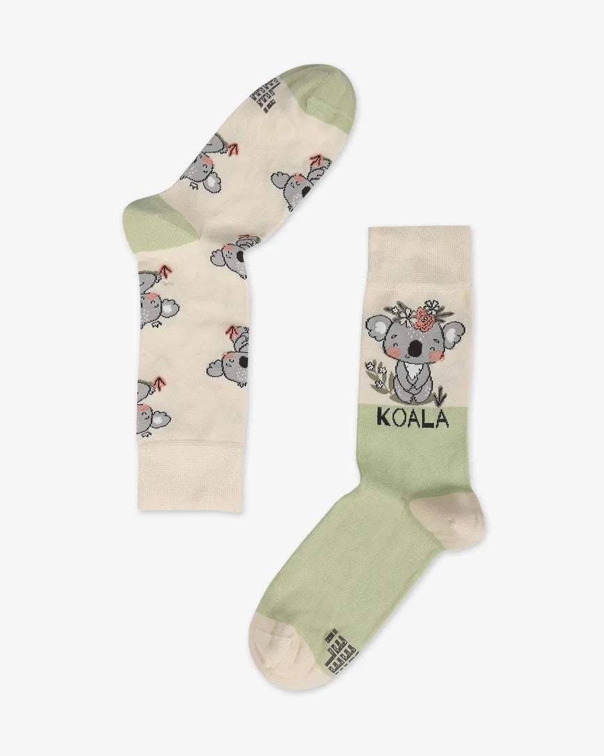 Koala Vibes Mismatched Socks SCB-351