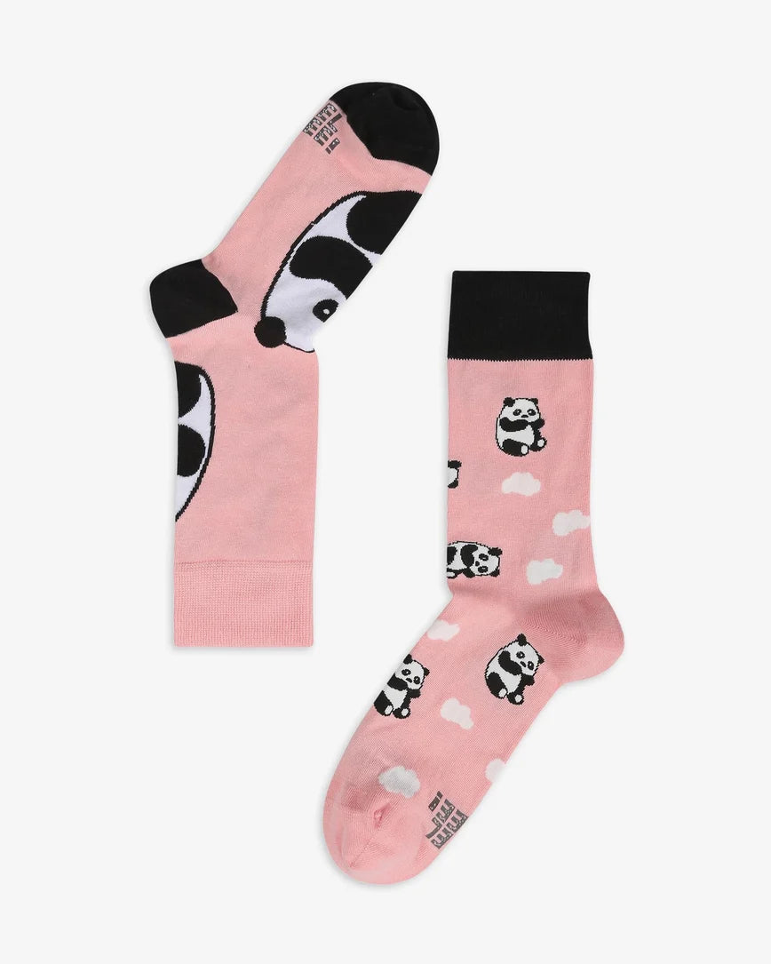 Cutie Panda Mismatched Socks SCB-348