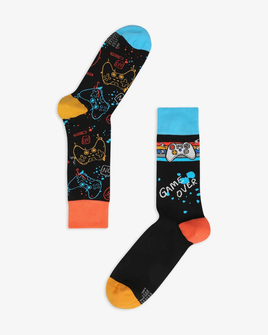 Video Game Vibes Mismatched Socks SCB-353