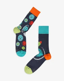 Spacecraft Vibes Mismatched Socks SCB-362