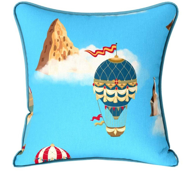 Cappadocia and Balloons Patterned Fabric SCB-276 