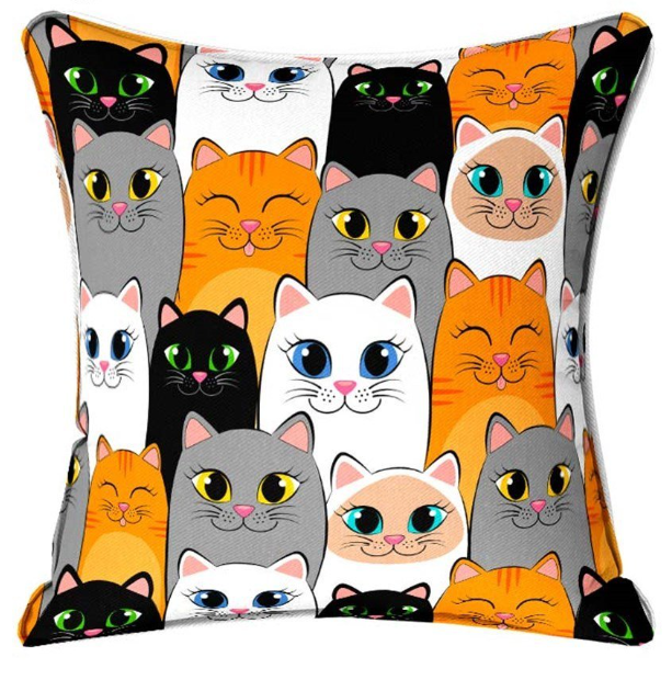 Cute Cats Patterned Fabric SCB-274 