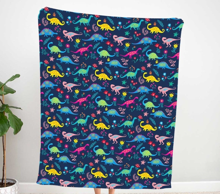 Dinosaur Patterned Children's Fabric SCB-245 