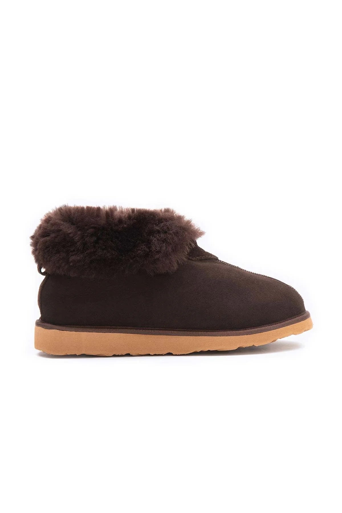 Genuine Suede Unisex Fudnap 191200 Brown 