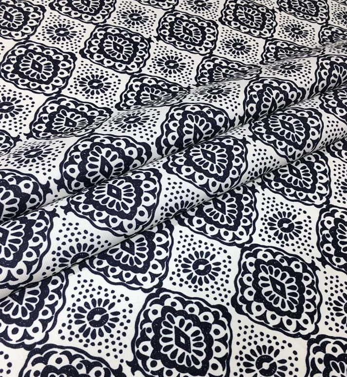 Ink Texture Ethnic Patterned Fabric SCB-164 