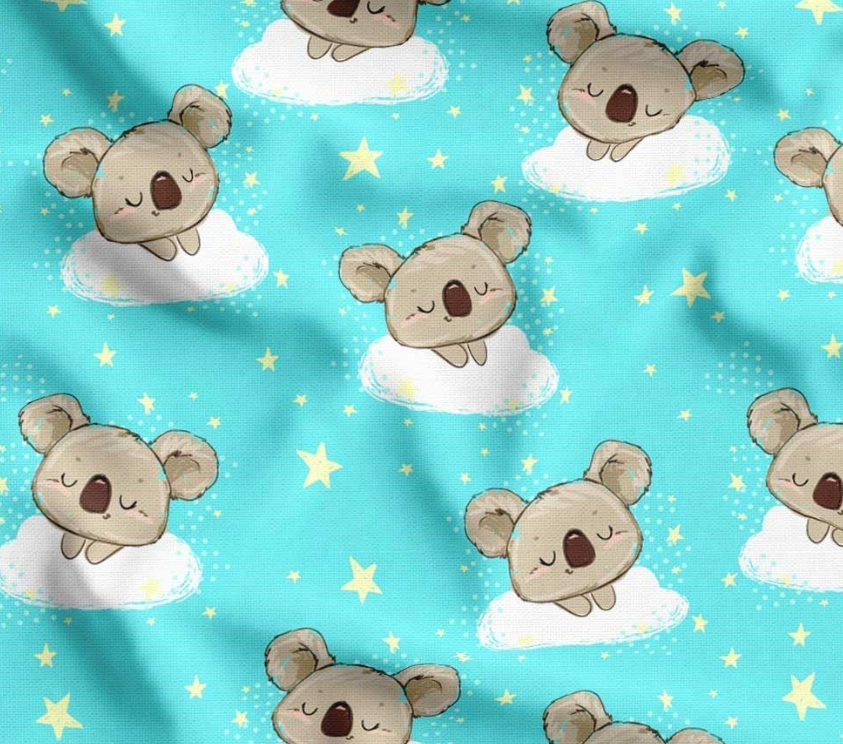 Koala Patterned Children's Fabric SCB-250 