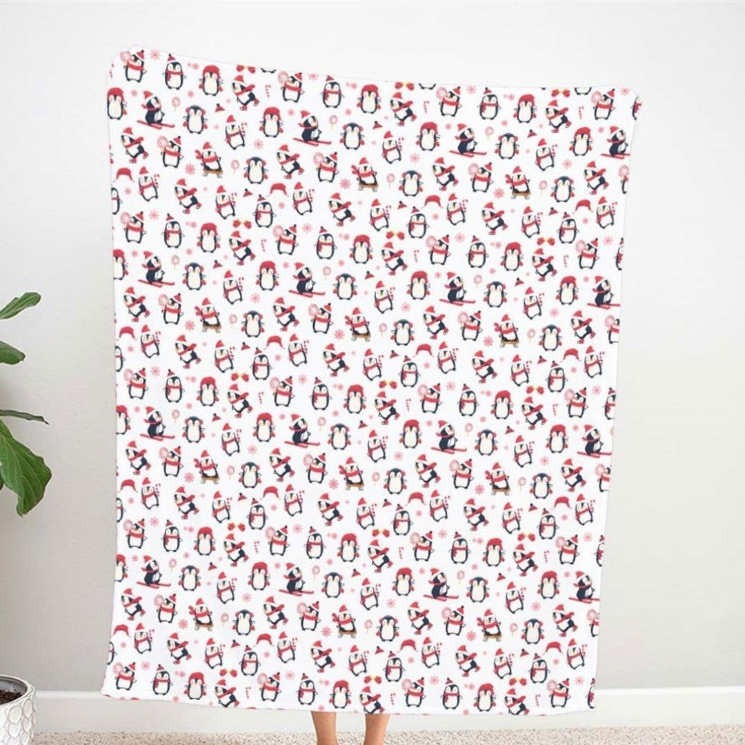 Penguin Patterned Fabric - SCB-F12362 