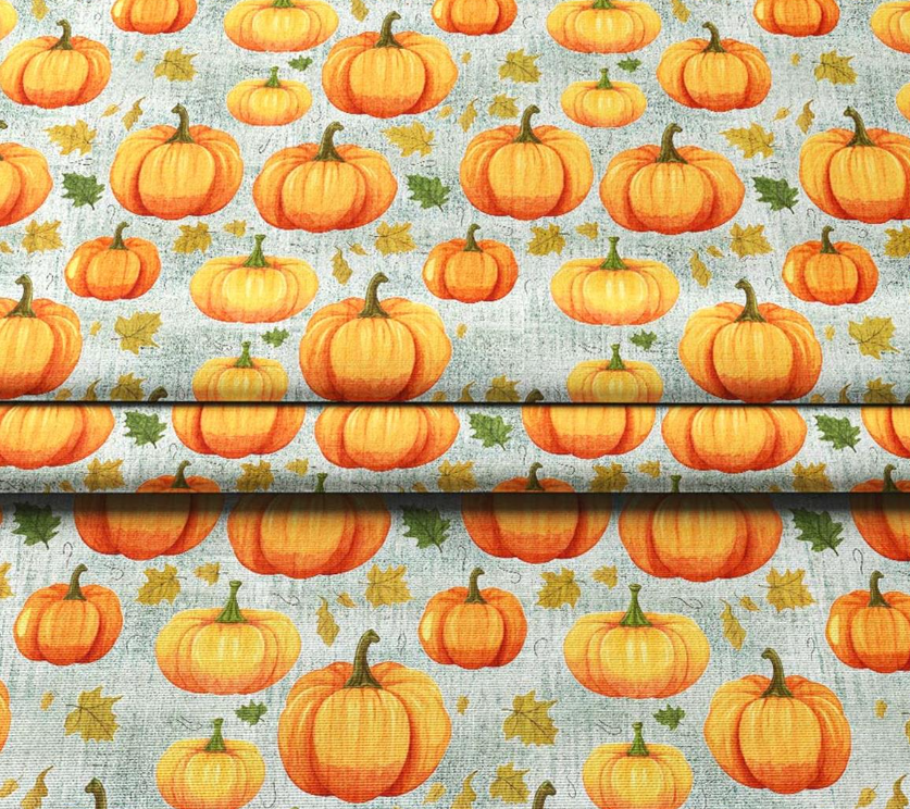 Rustic Pumpkin Patterned Fabric SCB040 