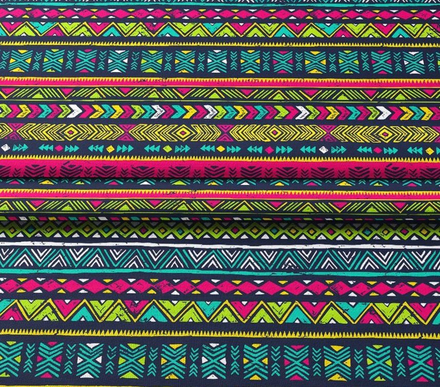 Multicolored African Patterned Fabric SCB-442