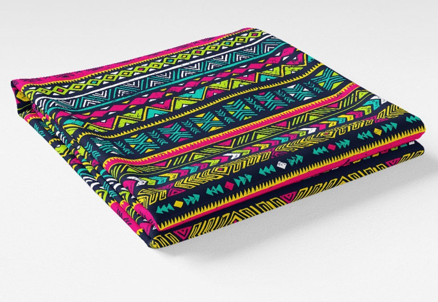 Multicolored African Patterned Fabric SCB-442