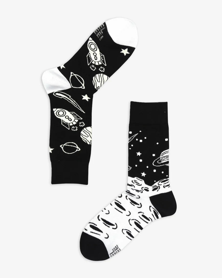 Space Vibes Mismatched Socks SCB-354 