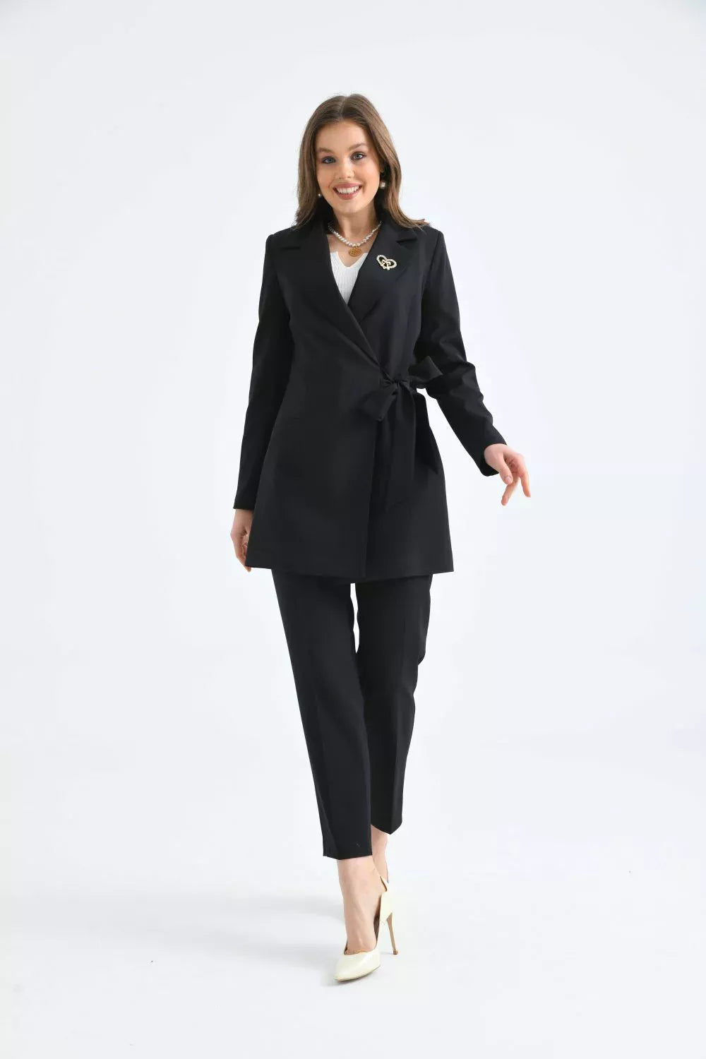 Tie-Down Suit Black 