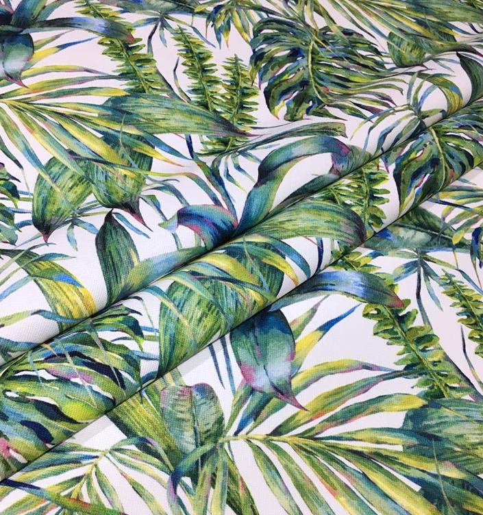 Tropical Leaves Patterned Fabric SCB-128 